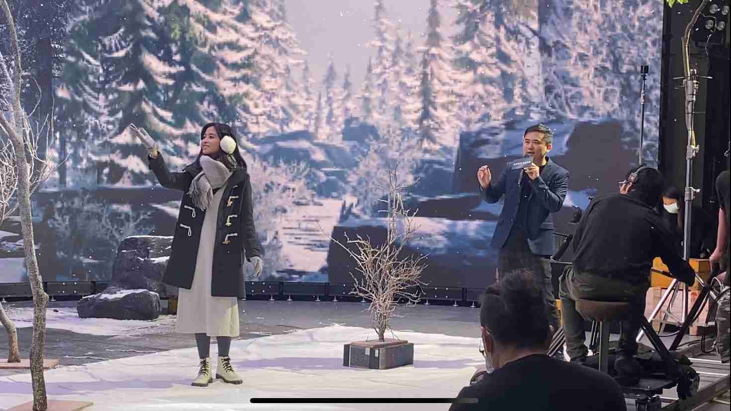 人生就是博以ALED先进显屏技术，，，，与金马奖视觉特效团队“再现影像”携手合作打造LED虚拟摄影棚，，提供沉浸式表演体验，，，并精简拍摄成本与时间