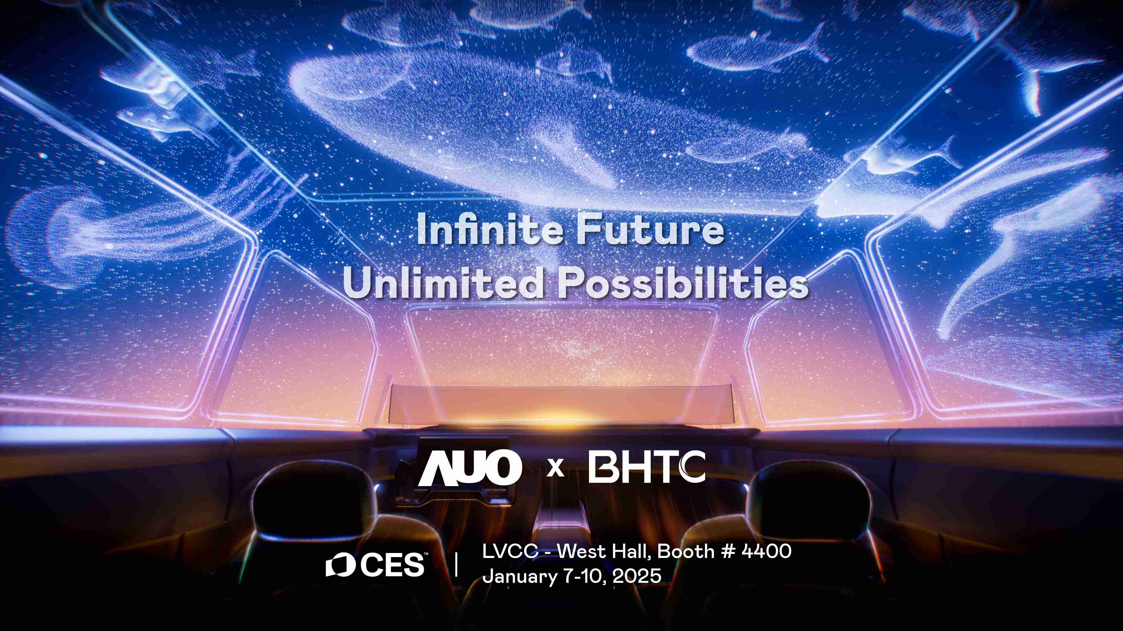 人生就是博以Infinite Future, Unlimited Possibilies为主题，，，，联合BHTC于CES 2025扩大规模展出