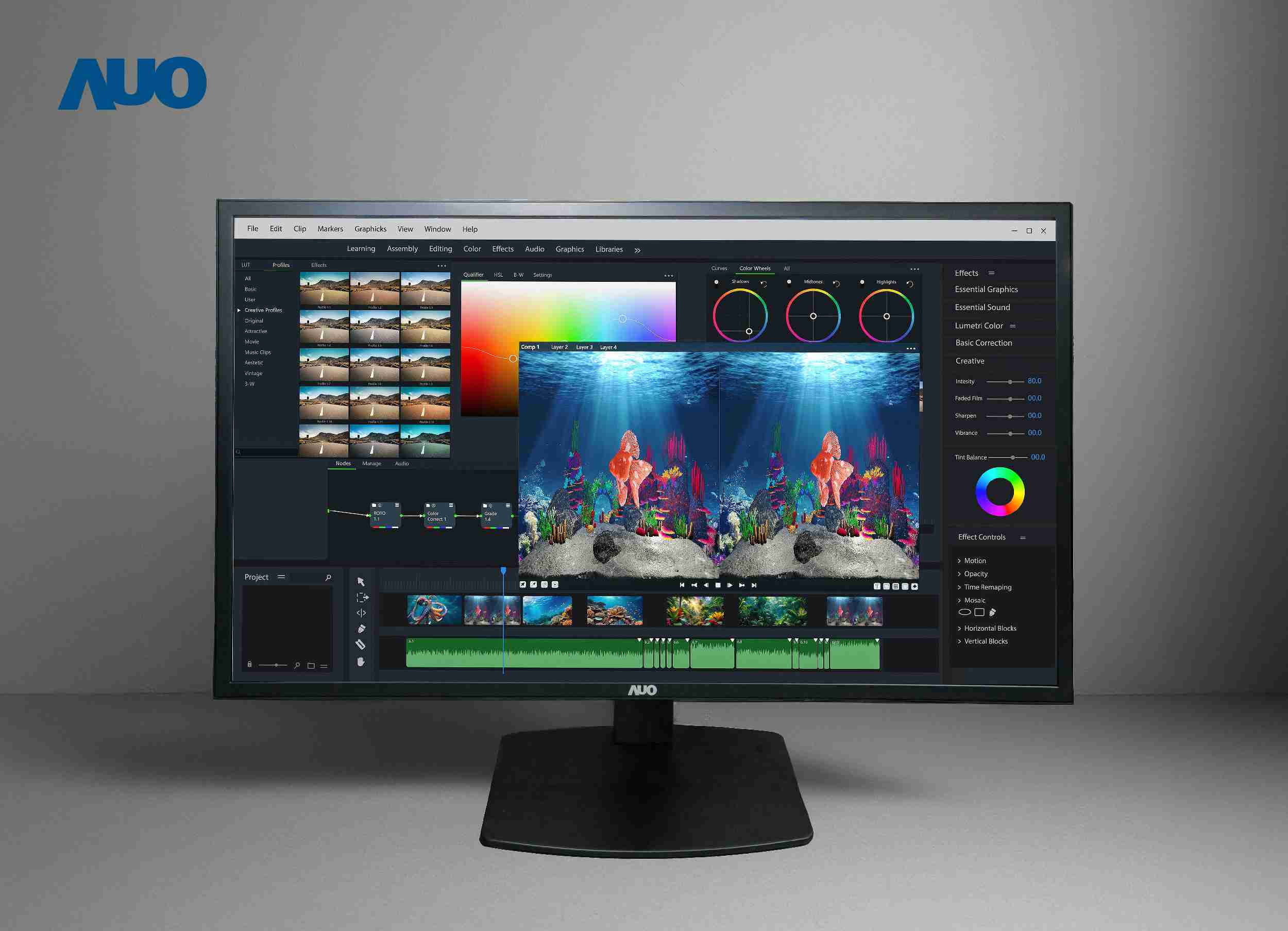 人生就是博开发32吋2D/3D专业桌上型显示器，，，拥有8K4K超高分辨率，，并以低串扰算法优化3D显示效果，，搭载自动眼球追踪功能，，，，能实时调整3D图像，，，进行实时2D与3D无缝共存窗口，，提供图像设计工作者突破二维接口的崭新工作氛围与效率